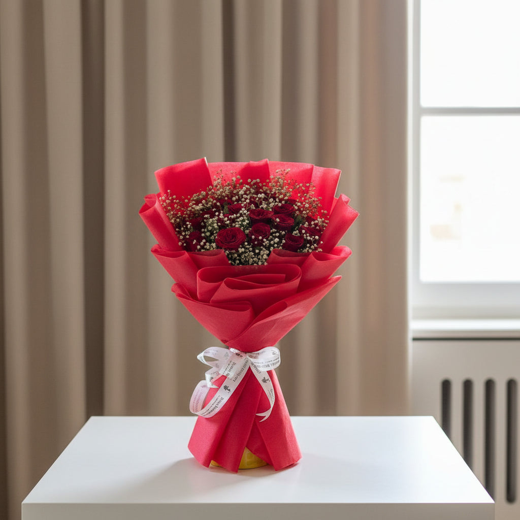 Magestic Red Love Bouquet