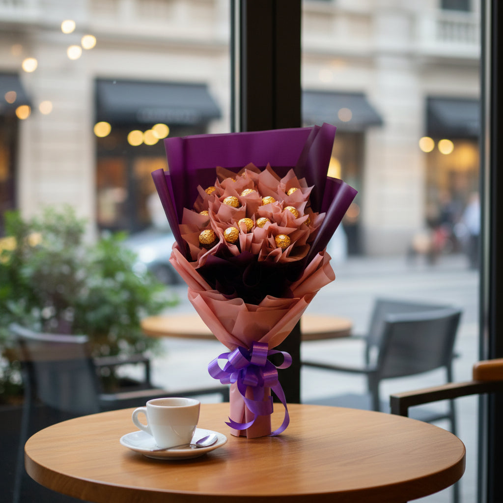 Assorted chocolate bouquet