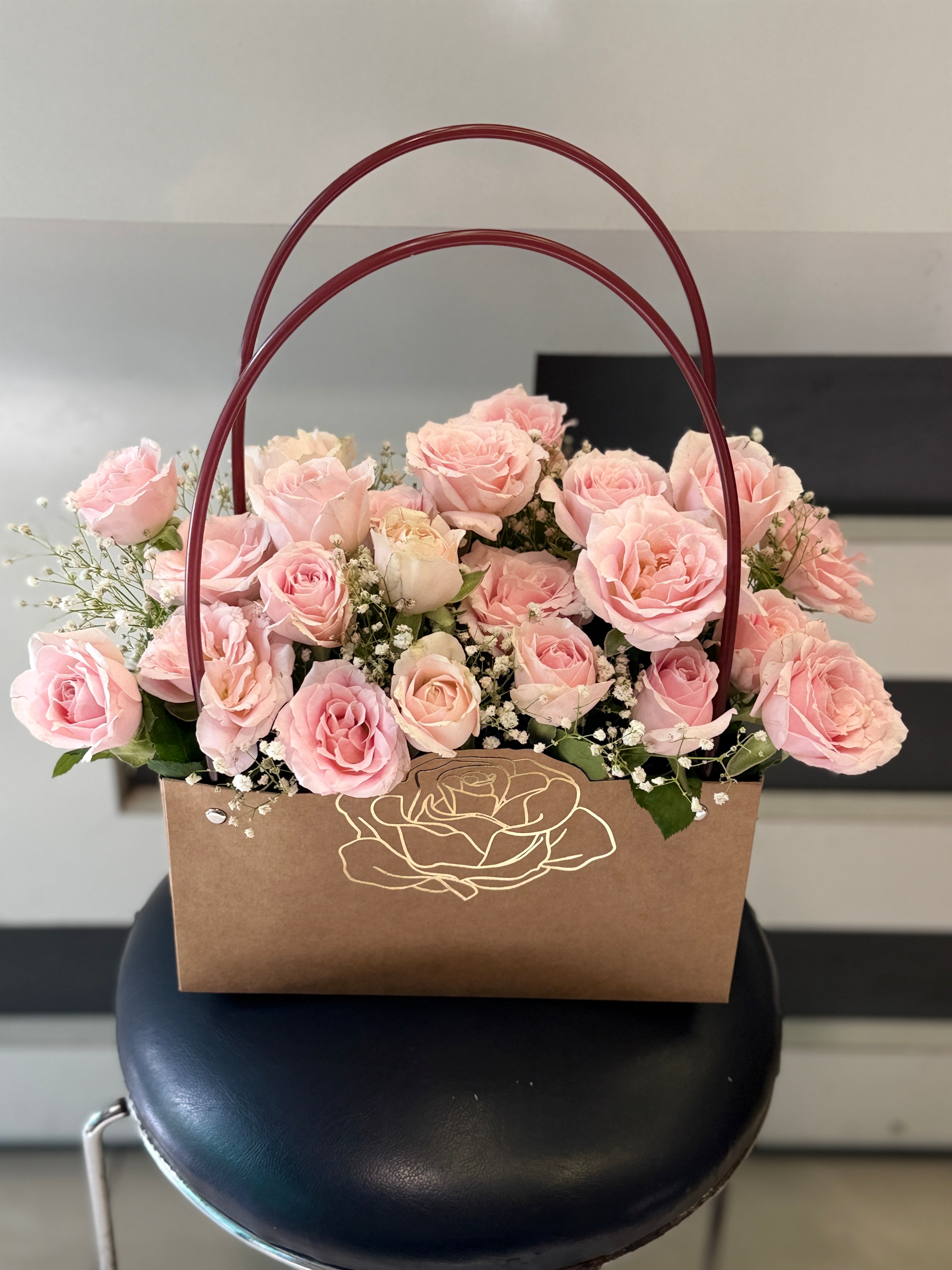 Pink Cushion - Mother's Day Special Bouquet