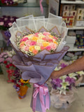 Multicoloured Roses for Mother - Mother's Day Special Bouquet