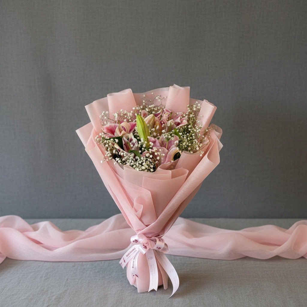 Admirable Lillies Bouquet