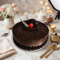 Choclate truffle cake