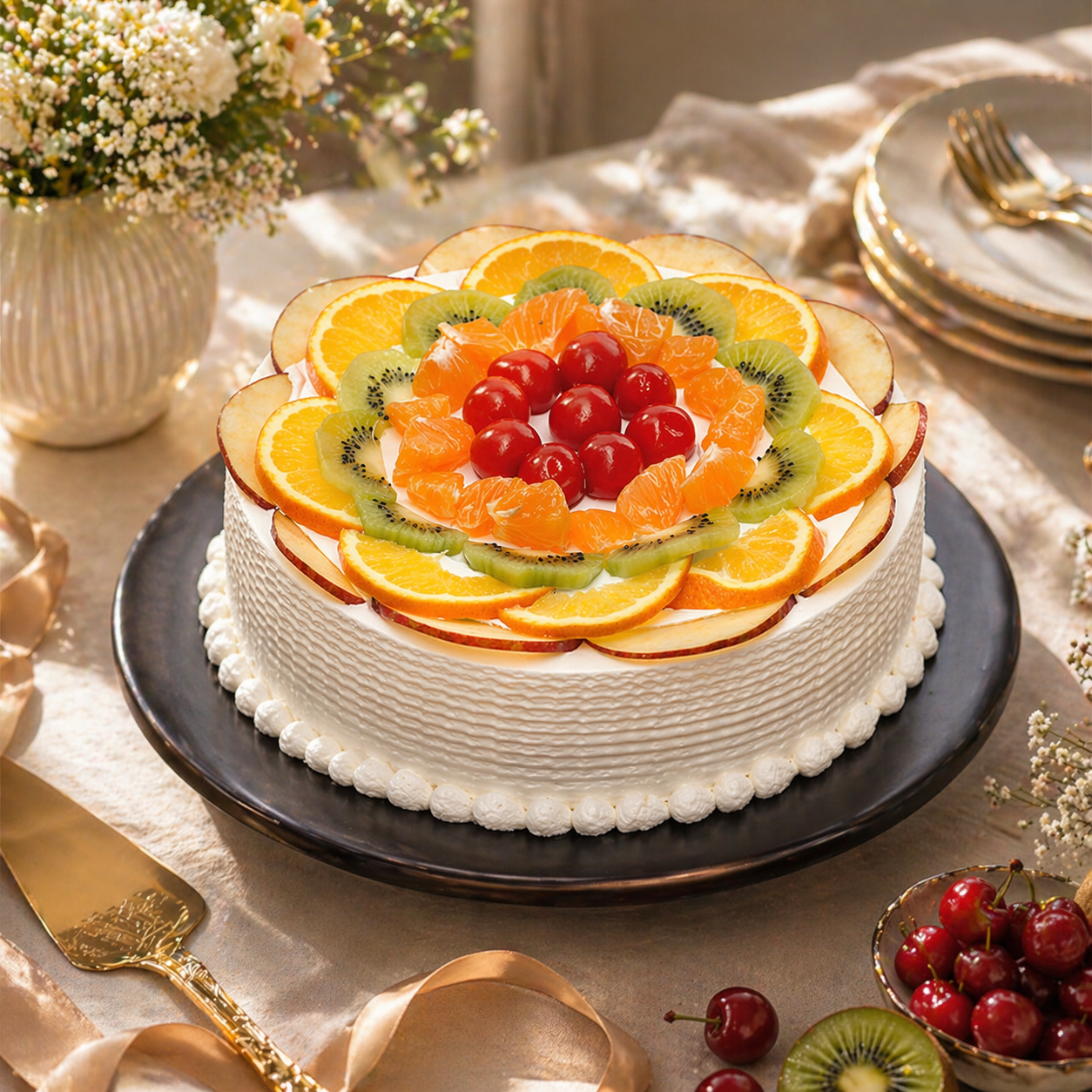 Mix fruit cake